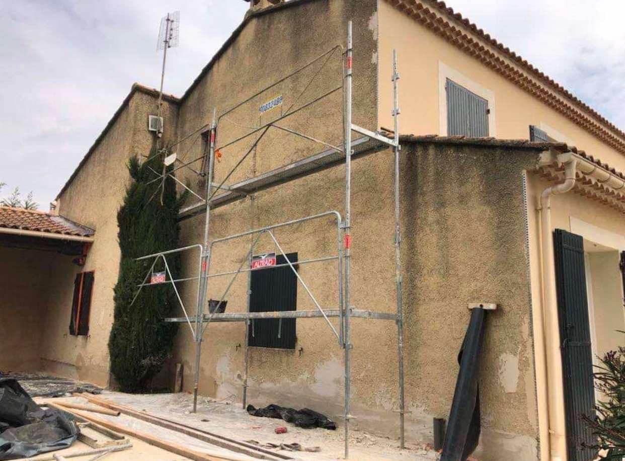 Ravalement avant travaux