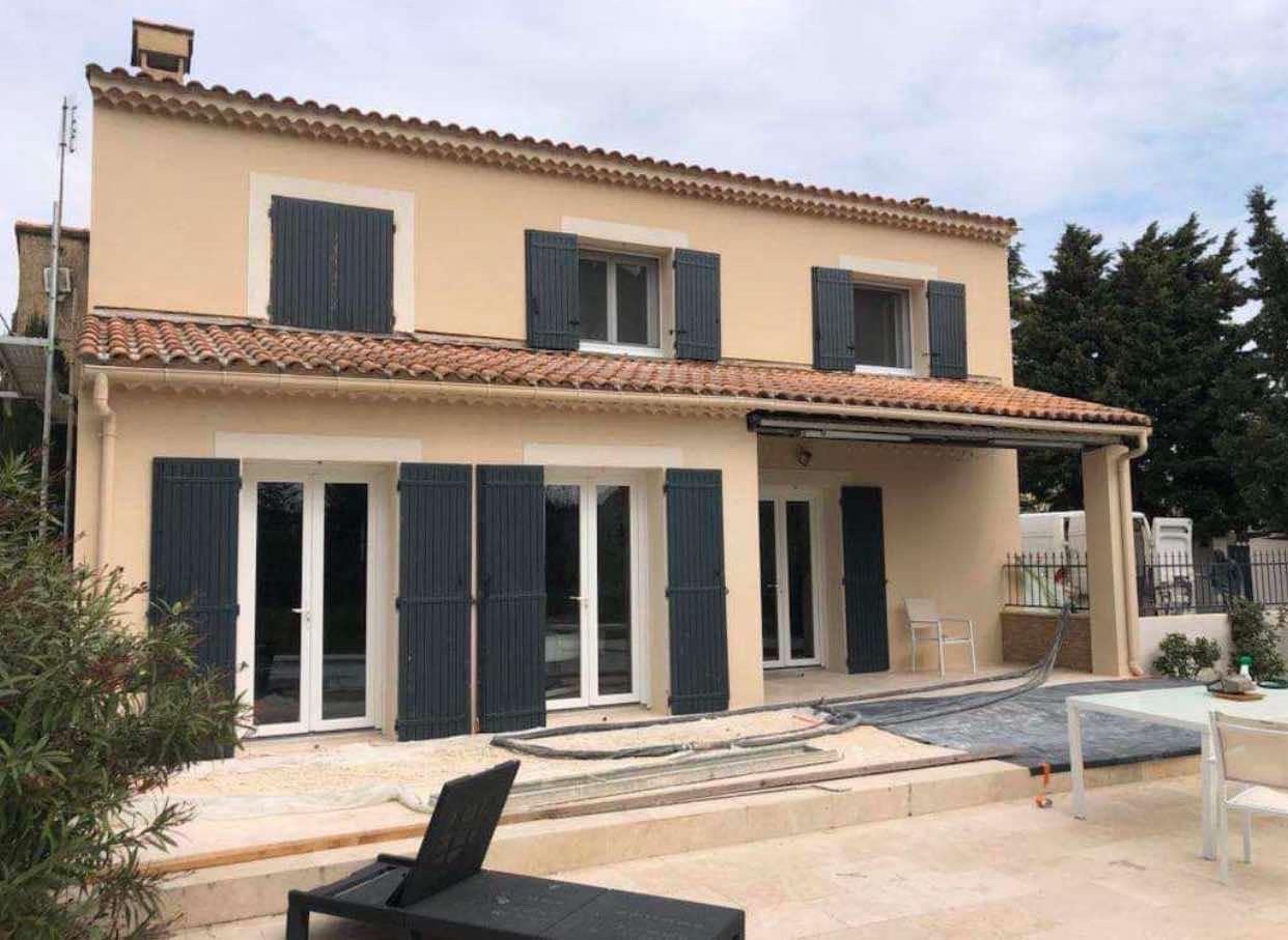 Ravalement facade villa Avignon AB Facades 84